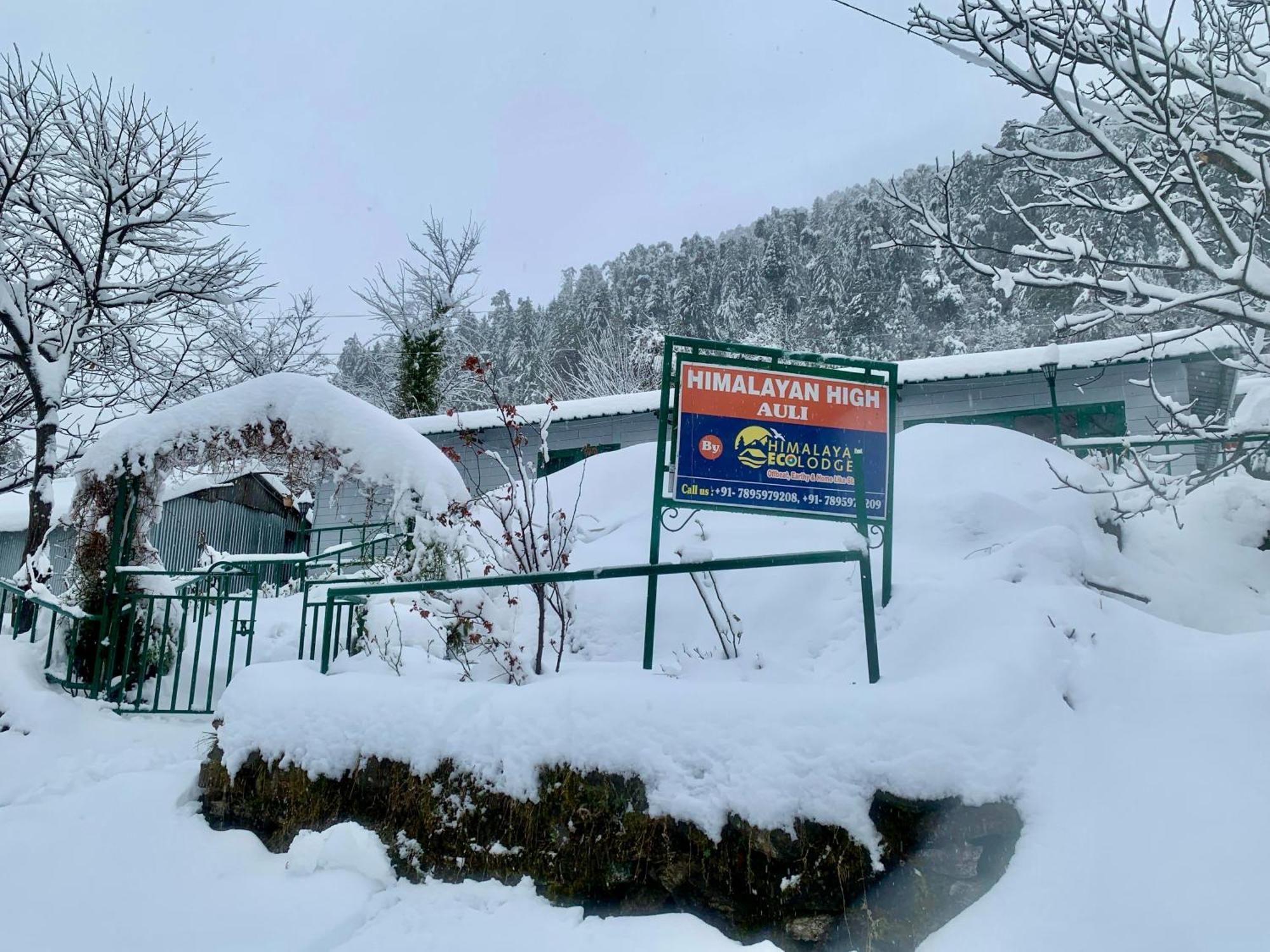 Himalayan High, Auli, By Himalayan Eco Lodges Joshīmath 外观 照片